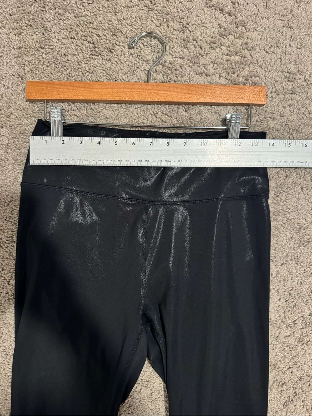 Fabletics Sleek Black High-Waist Leggings - Picture 5 of 6